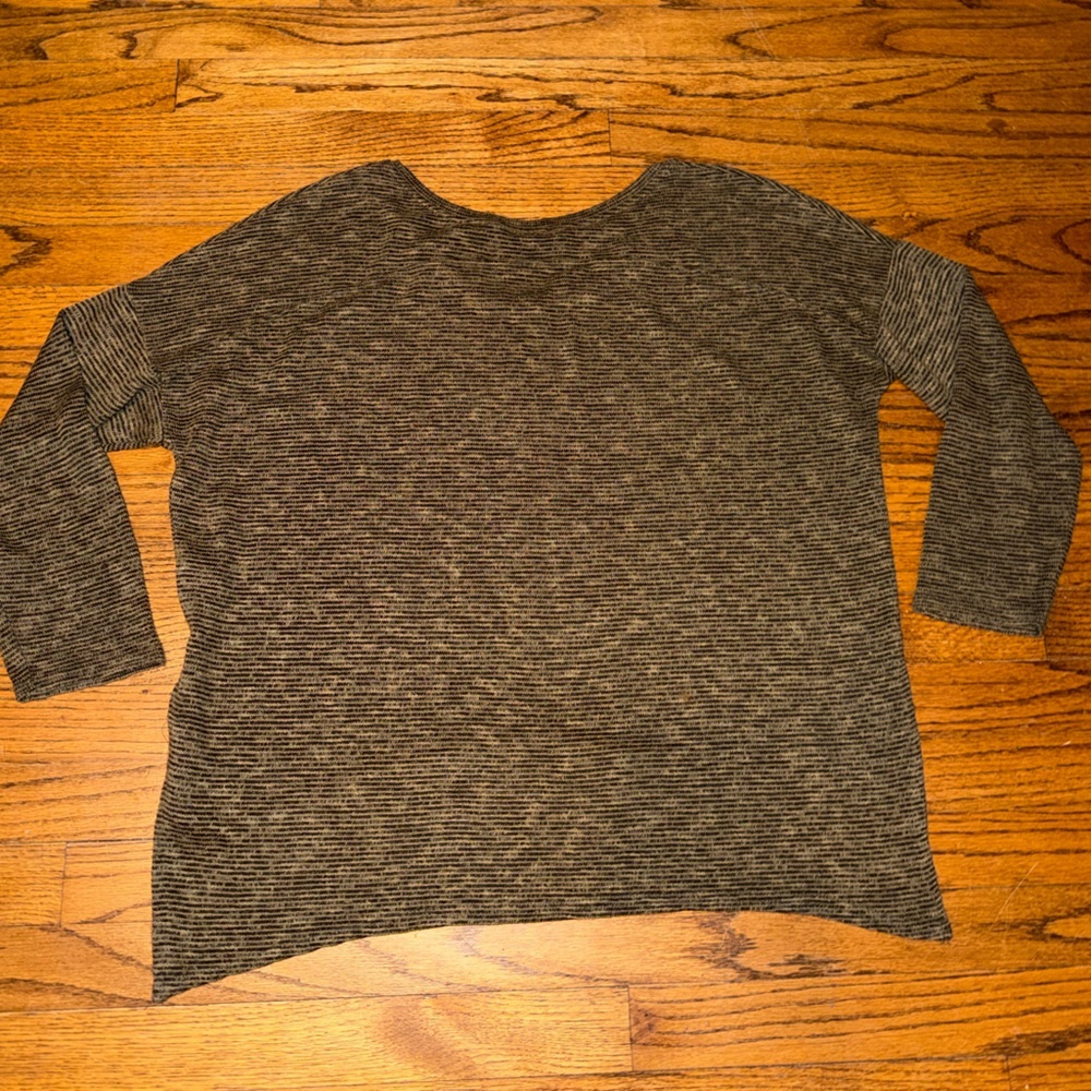 Bershka Olive Knit Top - Picture 5 of 6